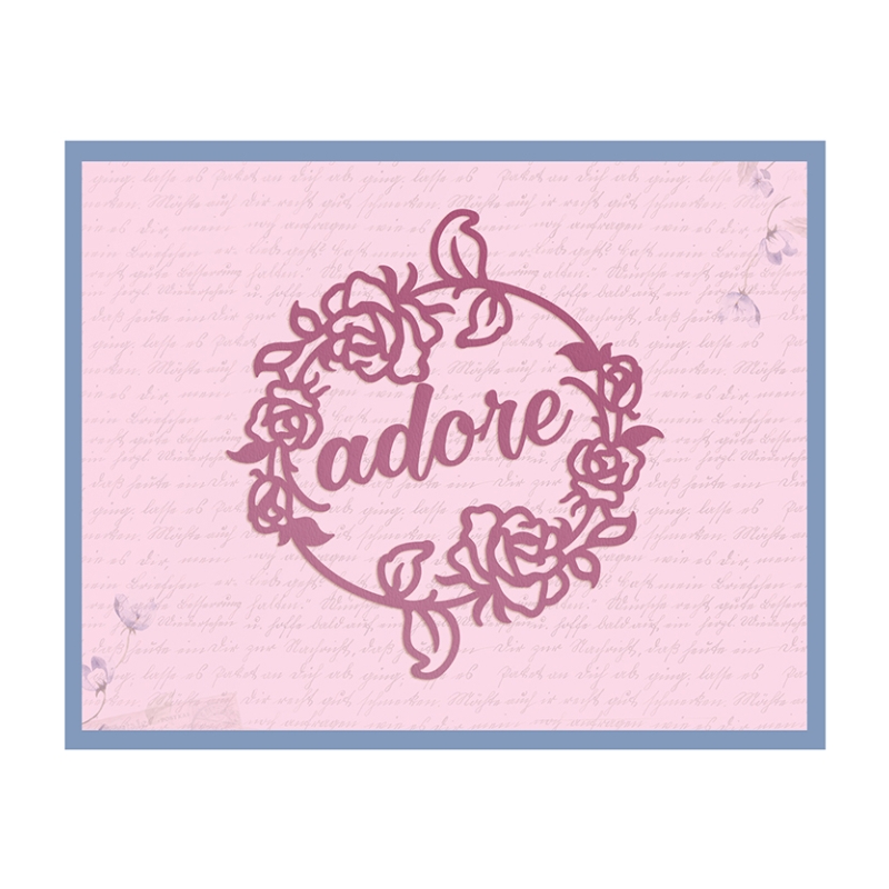 Impression Die - Rosey Frame