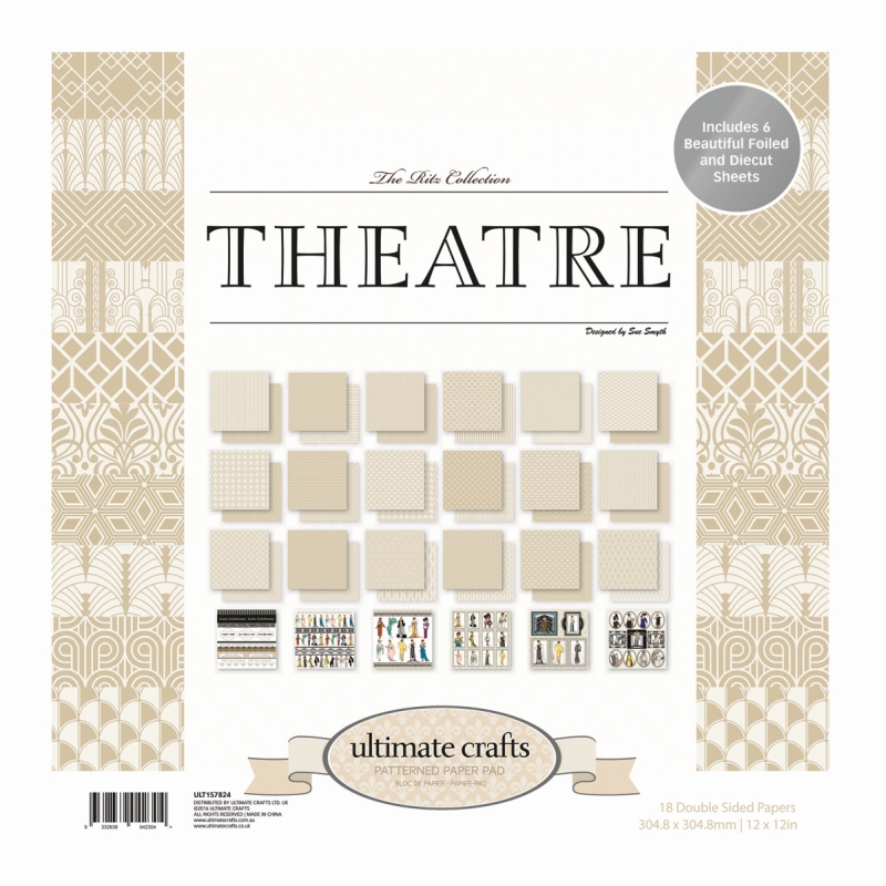 Ultimate Crafts Theatre 12x12" Paper Pad