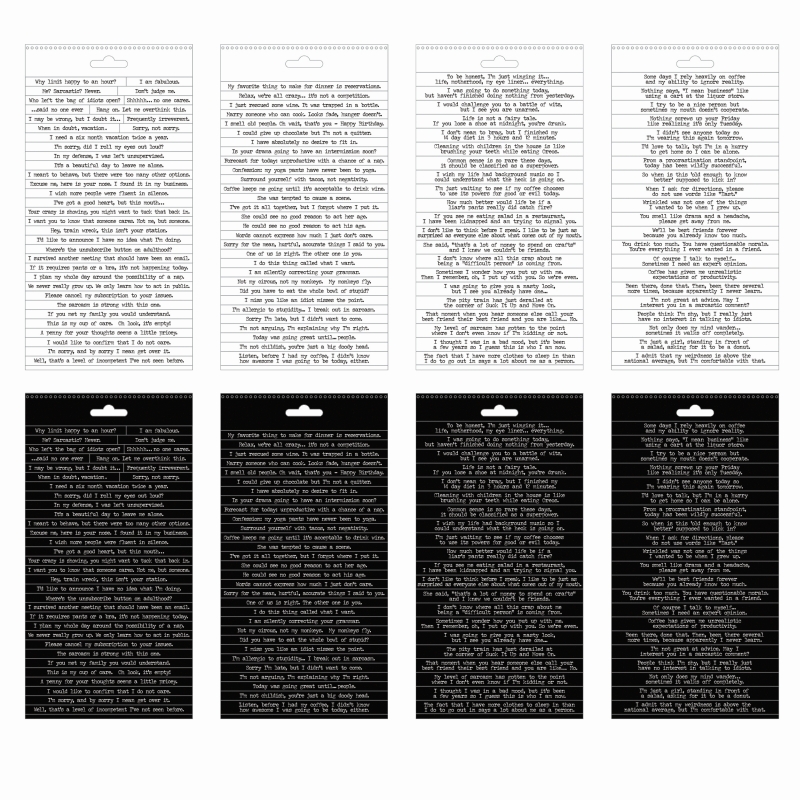 Tim Holtz Idea-ology - Small Talk Snarky Stickers