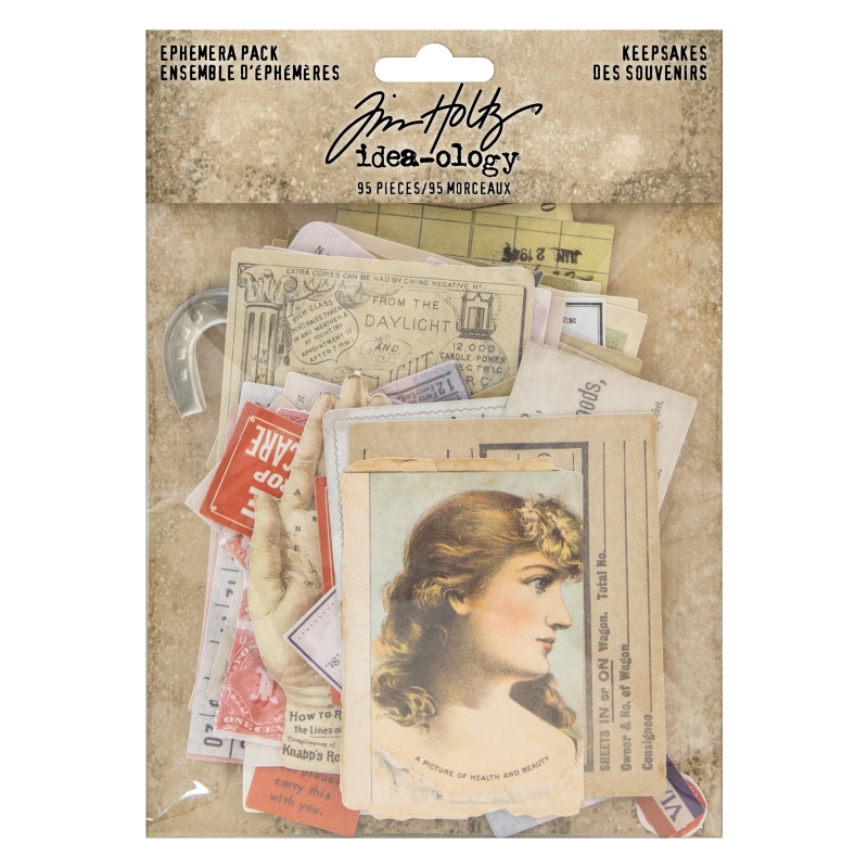 Tim Holtz Idea-ology - Keepsakes Ephemera