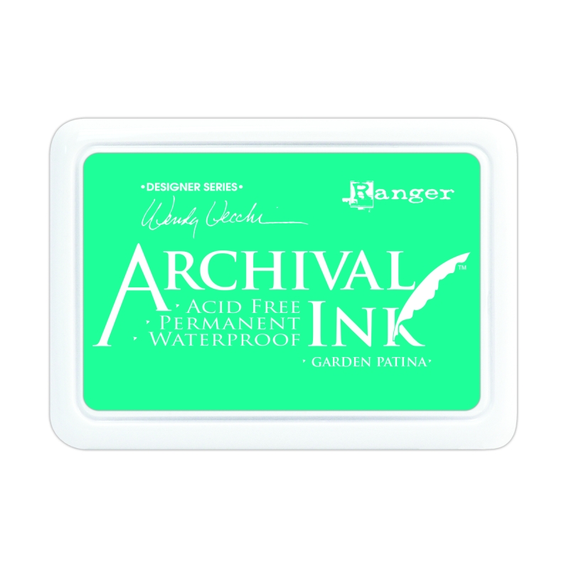 Archival Ink Pad Garden Patina