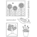 Sweet Dixie Summer Garden Stamp Set