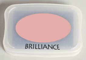 Brilliance Ink Pad - Pearlescent Coral 
