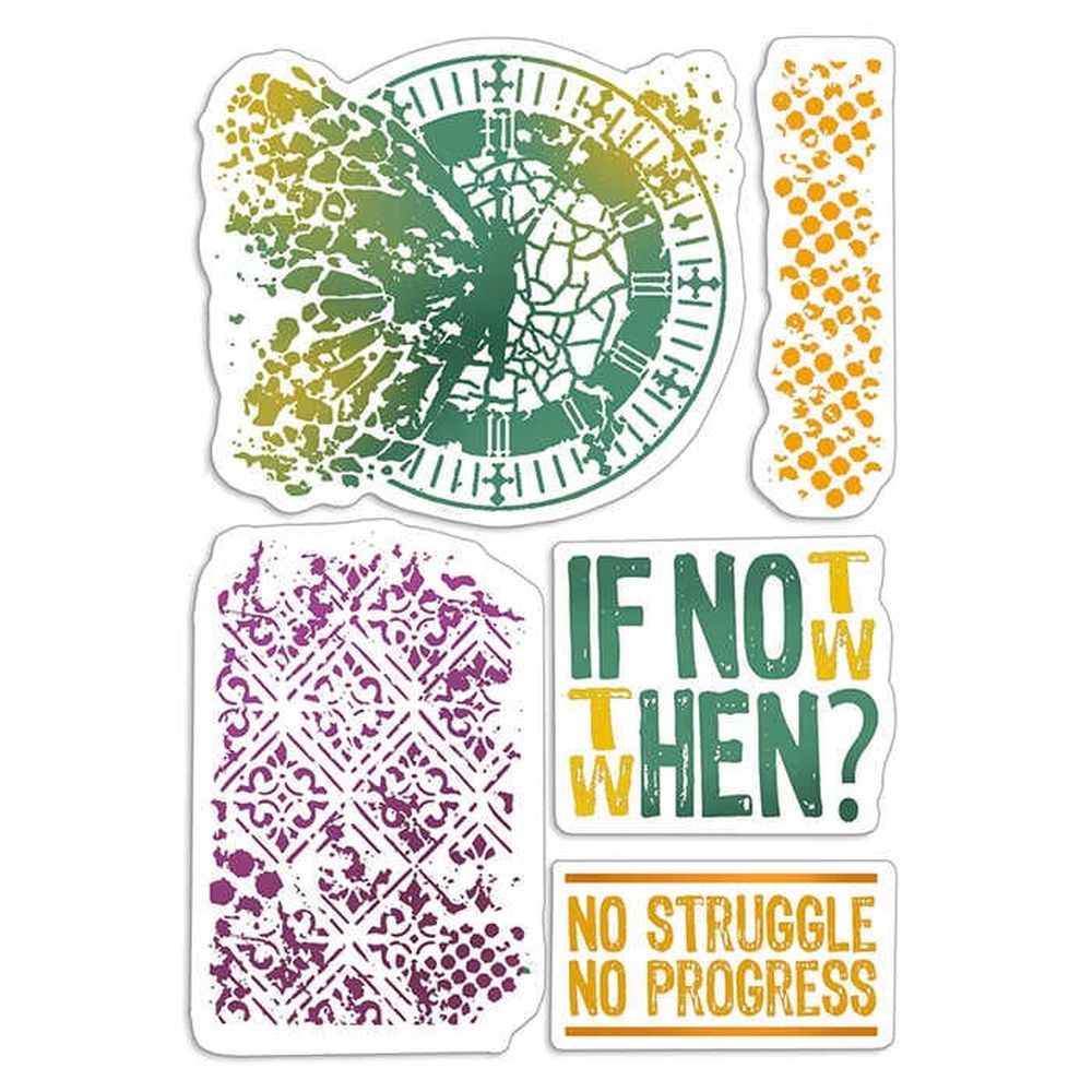 Ciao Bella Paper - If Not Now When 4"x6" Stamp Set