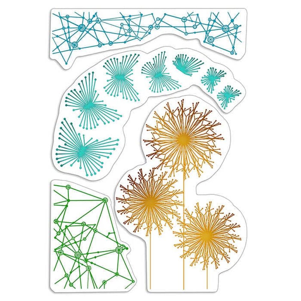 Ciao Bella Paper - Architechnology 4"x6" Stamp Set