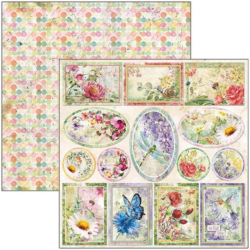 Ciao Bella Paper - Microcosmos Frames 12"x12" (x12)