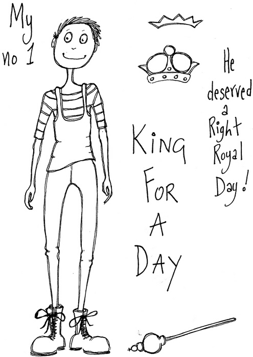 Lindsay Mason King for a Day stamp set