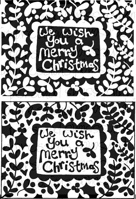 Beth Hughes We Wish You stamp set