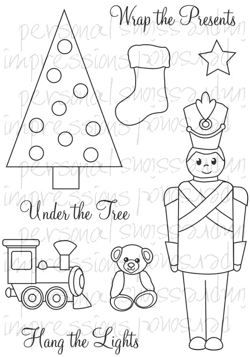 Sarah Hurley Christmas Presents stamp set