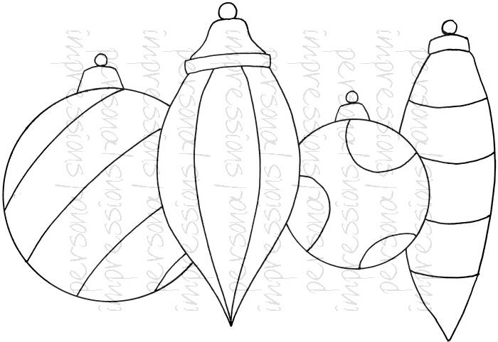 Lindsay Mason Zendoodle Baubles stamp set