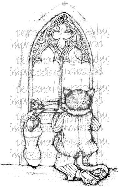 Personal Impressions Waiting for Santa stamp set