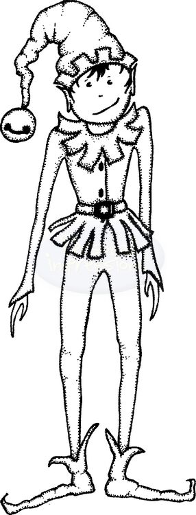 Lindsay Mason Good Elf stamp set