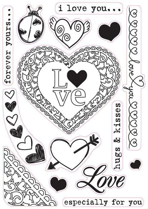 Personal Impressions Forever Yours stamp set