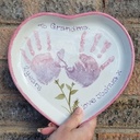 Heart Plate Large (carton of 6)