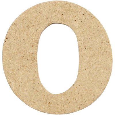 Creativ - Wooden Letter O - 4cm (10pk)