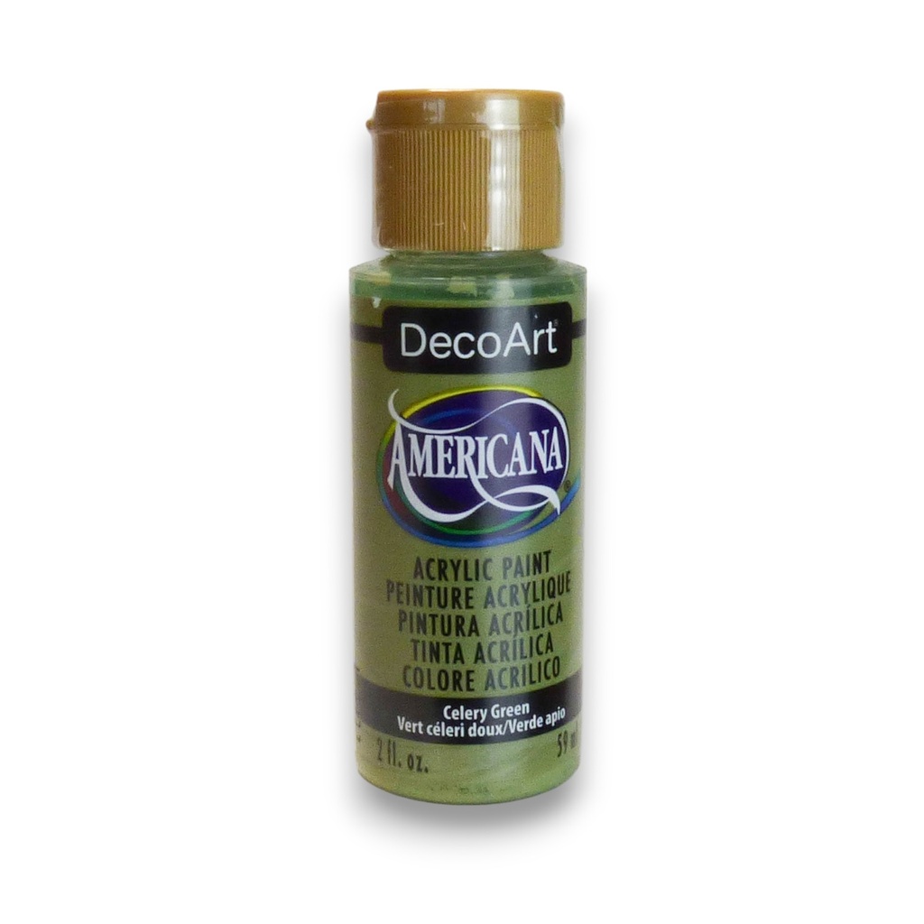 DecoArt Americana Acrylic - Celery Green (2oz)