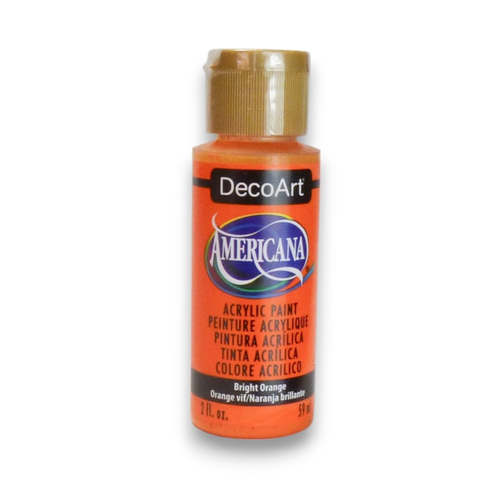 DecoArt Americana Acrylic - Bright Orange (2oz)