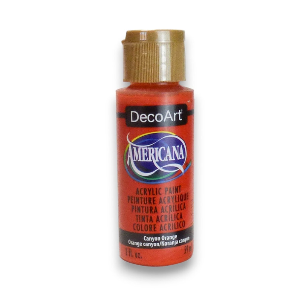 DecoArt Americana Acrylic - Canyon Orange (2oz)