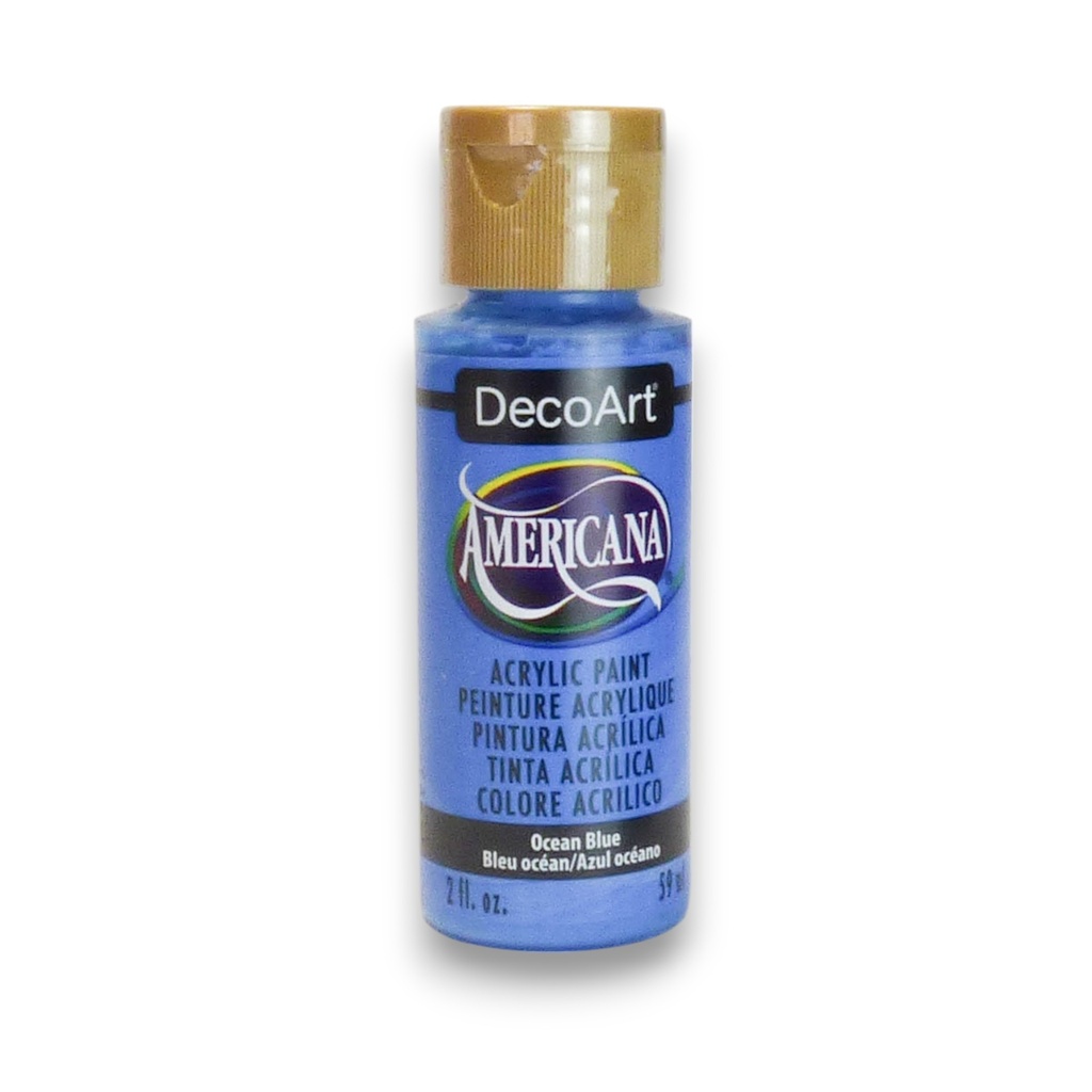 DecoArt Americana Acrylic - Ocean Blue (2oz)