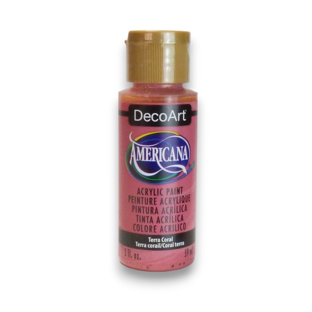 DecoArt Americana Acrylic - Terra Coral (2oz)