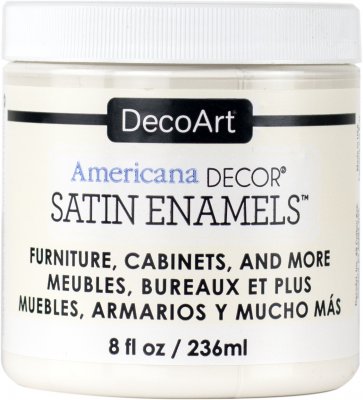 DecoArt Americana Decor Satin Enamels - Warm White (8oz)