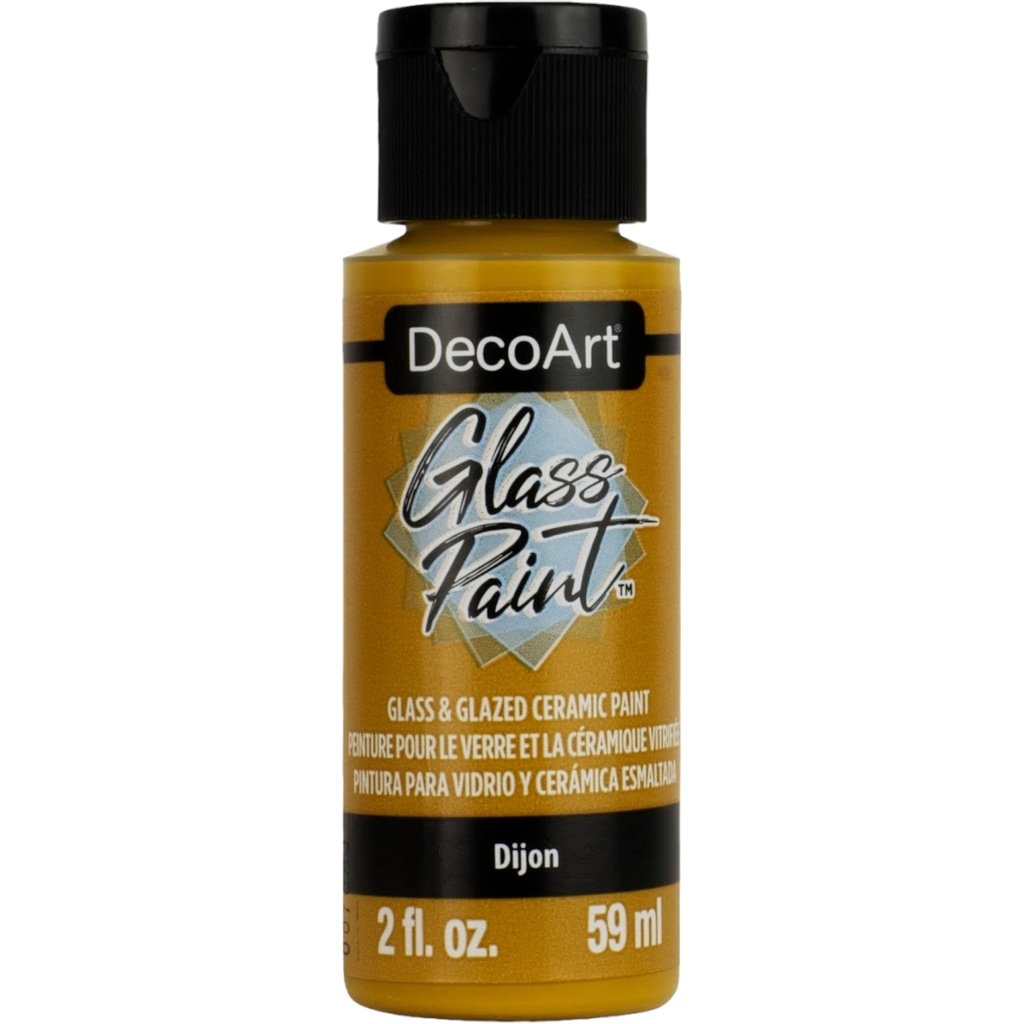 DecoArt Glass Paint - Dijon (2oz)