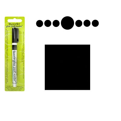 DecoArt Glass Marker - Black (1mm)