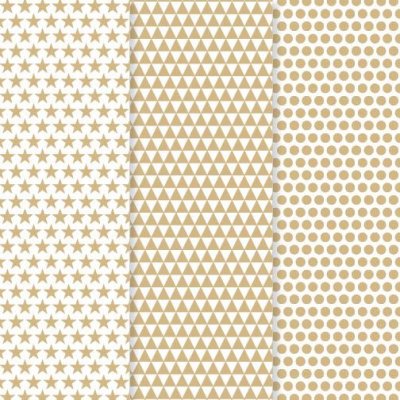 Gold Basics Decoupage Paper