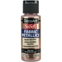 DecoArt SoSoft Metallic Fabric Paint 2oz - Rose Gold