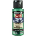 DecoArt SoSoft Metallic Fabric Paint 2oz - Emerald