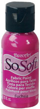 DecoArt SoSoft Fabric Paint 1oz - Fuchsia