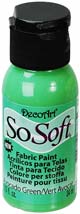 DecoArt SoSoft Fabric Paint 1oz - Bright Avocado 