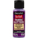 DecoArt SoSoft Glitter Fabric Paint 2oz - Sugar Plum