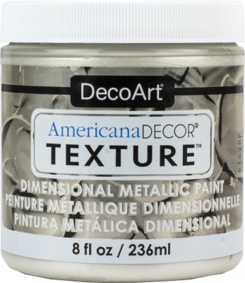 DecoArt Americana Decor Texture Metallics - Pearl