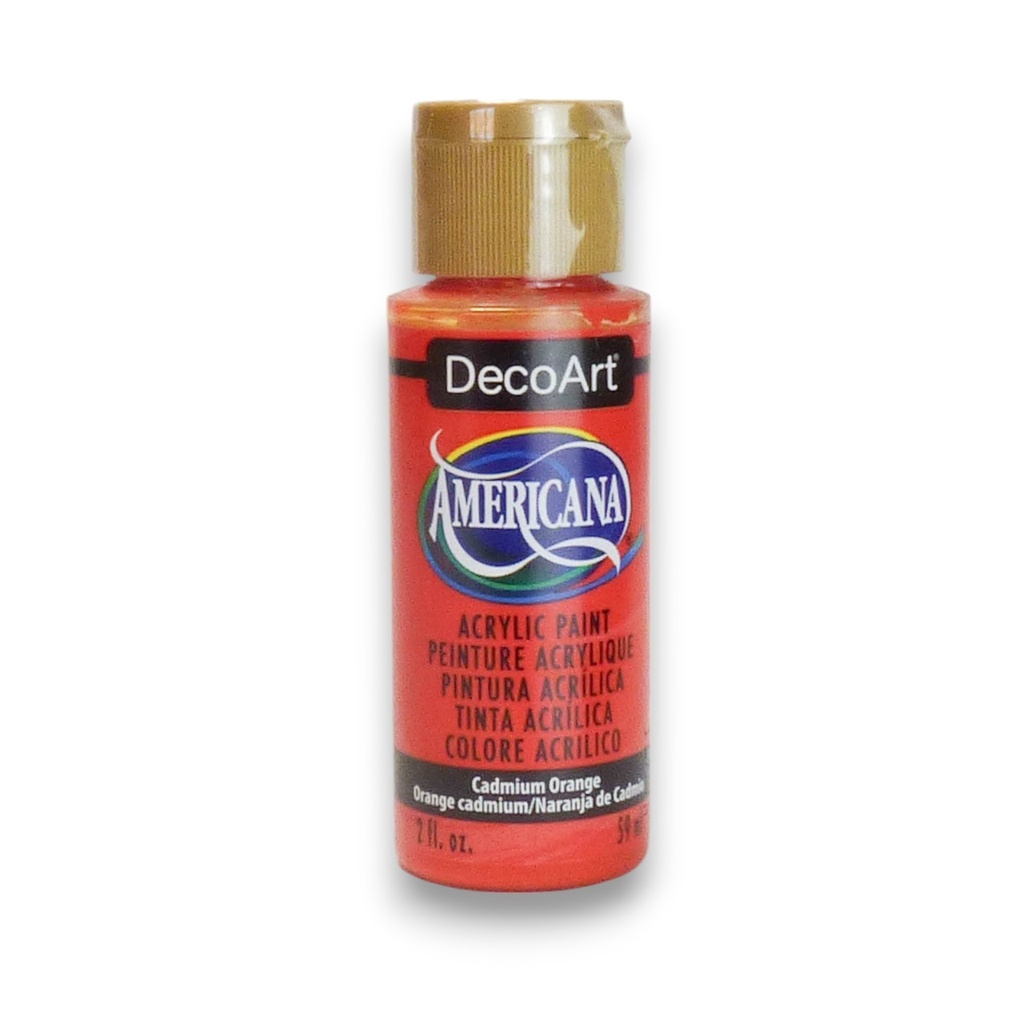 DecoArt Americana Acrylic - Cadmium Orange (2oz)