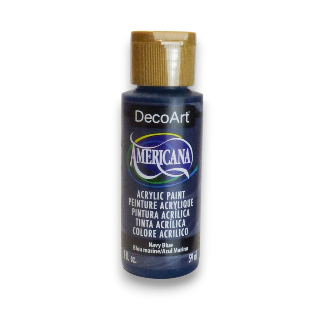 DecoArt Americana Transparent Acrylic - Navy Blue (2oz)