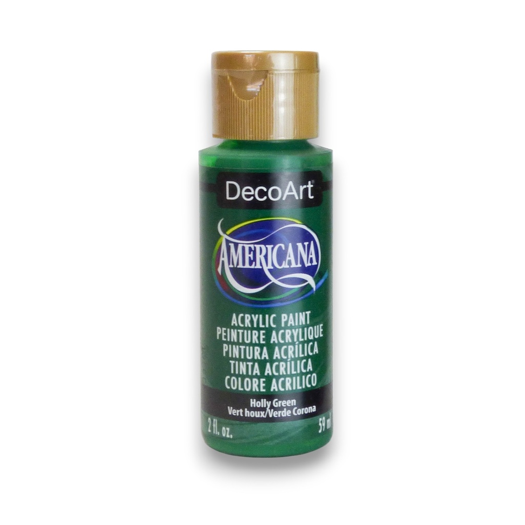 DecoArt Americana Acrylic - Holly Green (2oz)