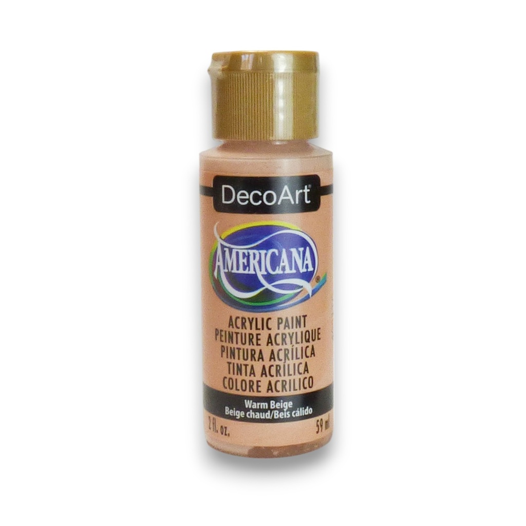 DecoArt Americana Acrylic - Warm Beige (2oz)