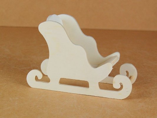 Wood Sledge (150x70x95mm)