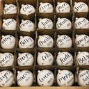 Xmas Tree Bauble - Large Ball (carton of 25)