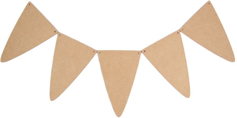 Pronty Crafts - MDF Bunting 