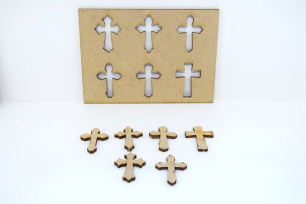 Pronty Crafts - MDF Mini Cross - 6 designs