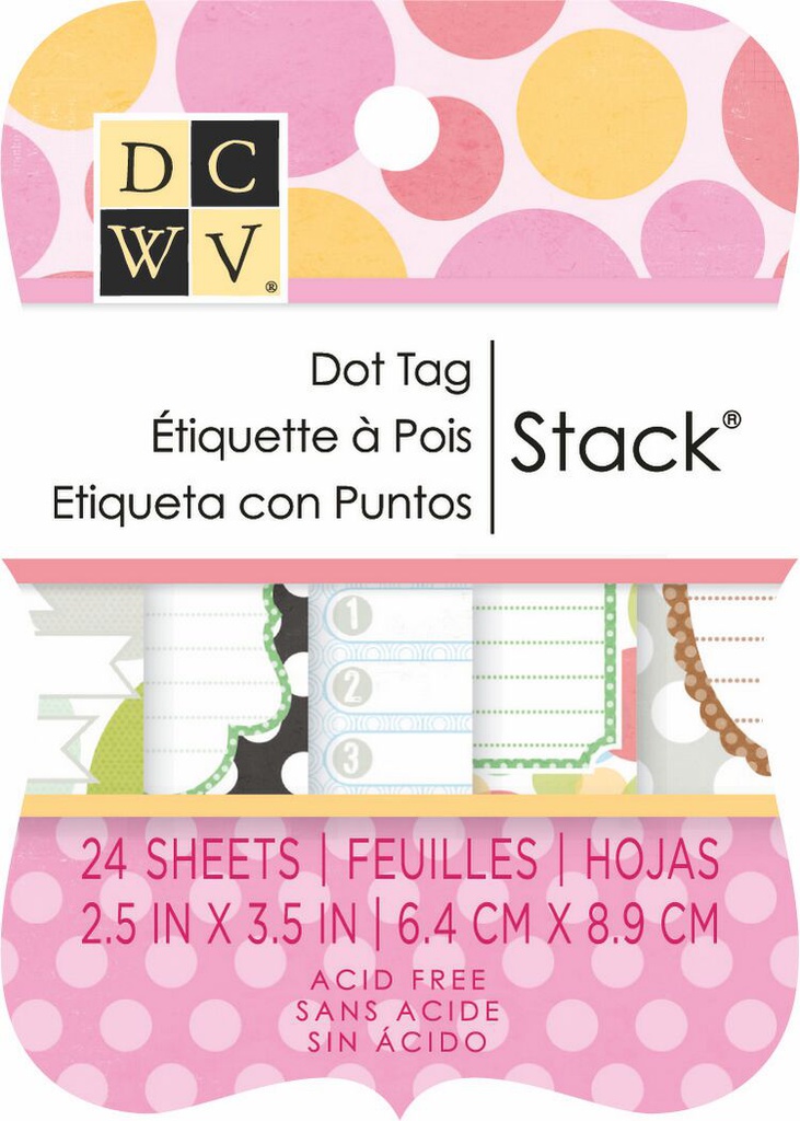 2X3 Dot Tag Stack