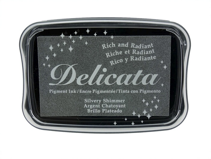 Delicata Silvery Shimmer Ink Pad 