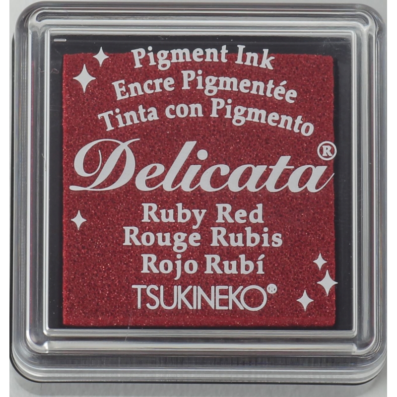 Delicata Ink Pad - Ruby Red (Small)