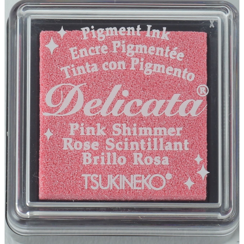 Delicata Pink Shimmer Small Ink Pad