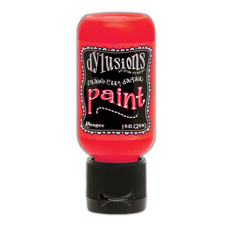 Dylusions Acrylic Paint - Strawberry Daiquiri (1oz)