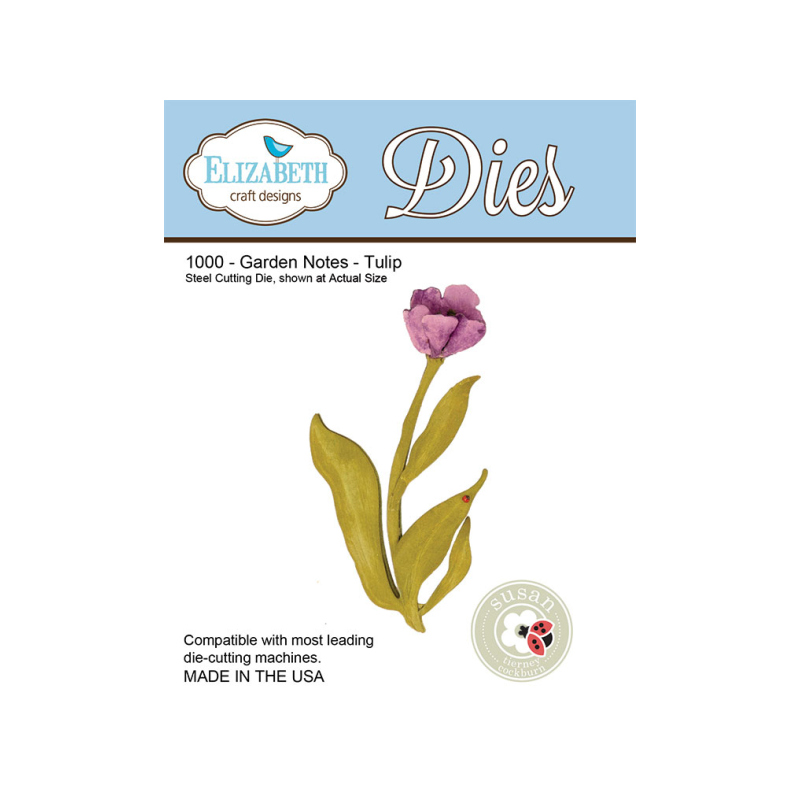 Elizabeth Craft Designs – Garden Notes Tulip Die Set