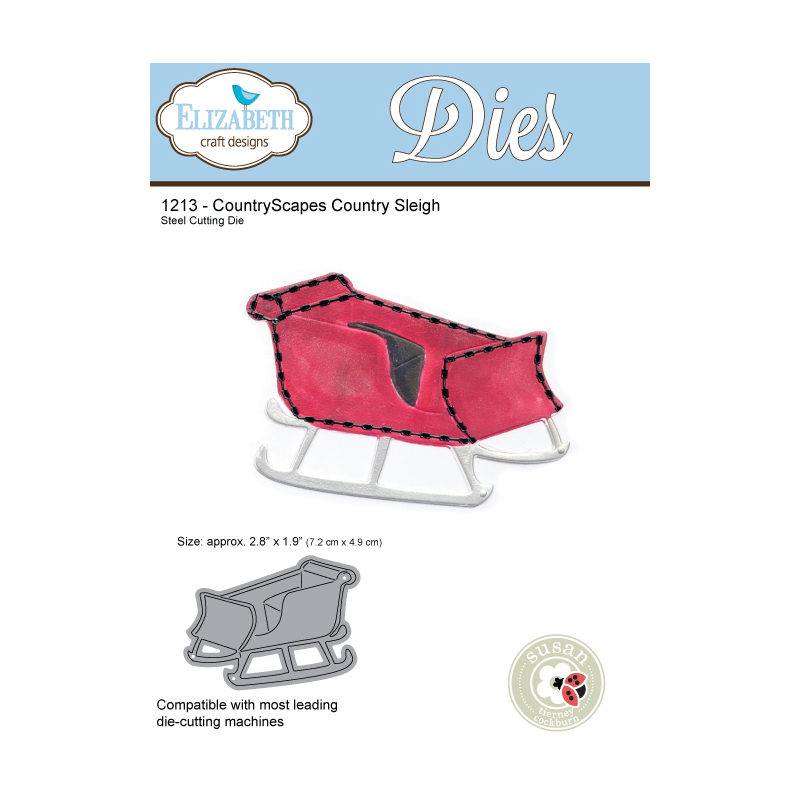 Elizabeth Craft Designs - CountryScapes Country Sleigh Die Set