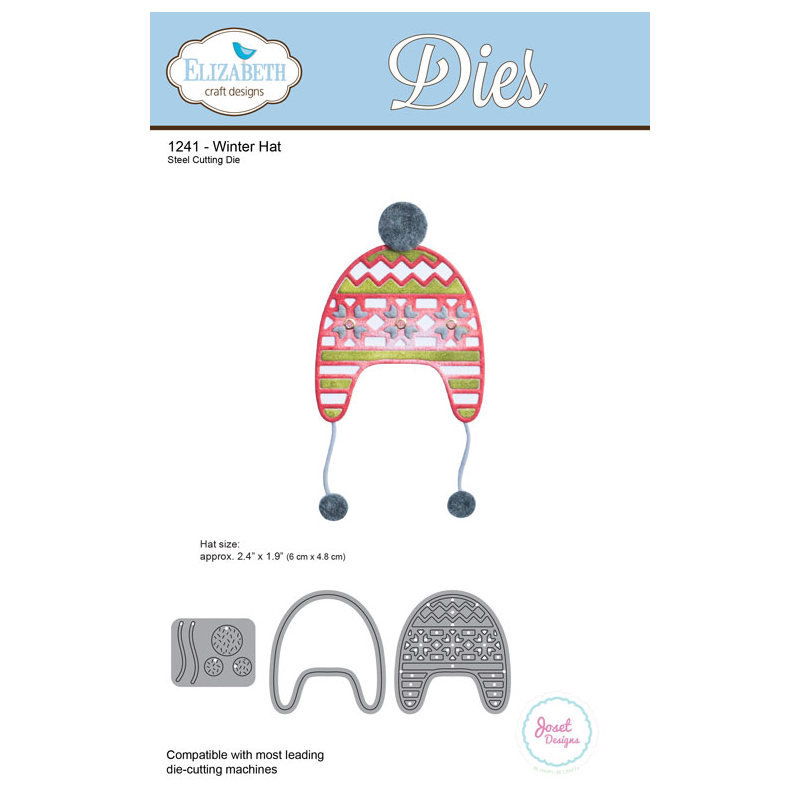 Elizabeth Craft Designs - Winter Hat Die Set